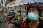 Mount Sinabung Volcano Erupts in Indonesia - 12 Oct 2014