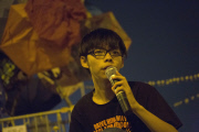 Pro-democracy protests in Hong Kong, China - 14 Oct 2014
