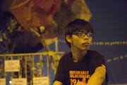 Pro-democracy protests in Hong Kong, China - 14 Oct 2014