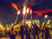 March of Heroes In Kiev