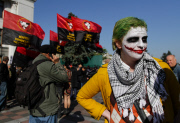 Riots in Kiev, Ukraine - 14 Oct 2014