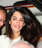Amal Alamuddin in Athens, Greece - 13 Oct 2014