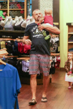 *EXCLUSIVE* Chuck Liddell shows off his feminine side with painted toe nails