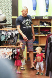 *EXCLUSIVE* Chuck Liddell shows off his feminine side with painted toe nails