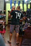 *EXCLUSIVE* Chuck Liddell shows off his feminine side with painted toe nails