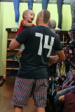 *EXCLUSIVE* Chuck Liddell shows off his feminine side with painted toe nails