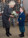 Camilla Duchess of Cornwall visits Chapel Down Winery, Tenterden, Kent, Britain - 15 Oct 2014