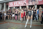 Fototermin bei der Eröffnung der 18. Venus in Berlin