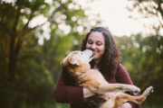 Maria Sharp says goodbye to dog Chubby in touching photos, America, Oct 2014