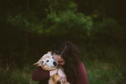 Maria Sharp says goodbye to dog Chubby in touching photos, America, Oct 2014