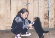 Maria Sharp says goodbye to dog Chubby in touching photos, America, Oct 2014