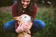 Maria Sharp says goodbye to dog Chubby in touching photos, America, Oct 2014