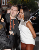 MEL B AND XFACTOR CONESTANTS AT RADIO 1