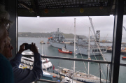 RFA Argus prepares to sail to Sierra Leone to help deal with the Ebola crisis, Falmouth, Britain - 17 Oct 2014