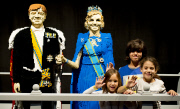 Die niederländischen Royals als lebensgroße Legofiguren