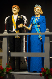 Die niederländischen Royals als lebensgroße Legofiguren