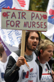 TUC march in London.