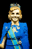 Die niederländischen Royals als lebensgroße Legofiguren