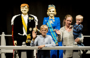 Die niederländischen Royals als lebensgroße Legofiguren
