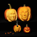 Amazing Pumpkin carvings by Scott Cummings
