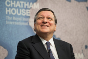 Jose Manuel Barroso lecture at Chatham House, London, Britain - 20 Oct 2014