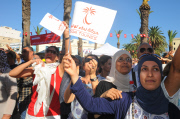 Tunisia opposition campaign rally