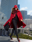 Bazilian model Izabel Goulart is the face of 'Madeleine' fall winter new collection