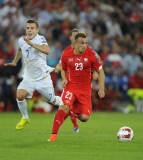 Switzerland v England, Britain - 8 Sep 2014