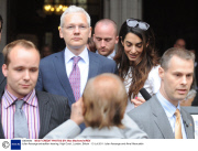Julian Assange extradition hearing, High Court, London, Britain - 13 Jul 2011