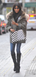 Naomi Campbell bei einer Shopping-Tour durch Chelsea in London
