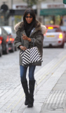 Naomi Campbell bei einer Shopping-Tour durch Chelsea in London