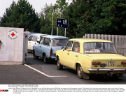 Hungary, Budapest : East German refugees