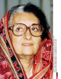 VISITE D'INDIRA GANDHI A L'ILE MAURICE DU 23 AU 25 AOUT