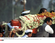 INDE : Funerailles d'Indira Gandhi
