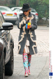 Rita Ora out and about, London, Britain - 01 Apr 2014
