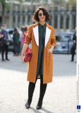 Street Style, Spring Summer 2015, London Fashion Week, London, Britain - 15 Sep 2014