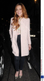 Lindsay Lohan at the Nozomi Restaurant, London, Britain - 03 Oct 2014