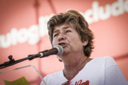 Trade union organized anti-government rally, Rome, Italy - 25 Oct 2014
