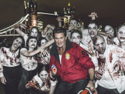 David Hasselhoff launches his app Hoff Zombie Beach, London, Britain - 23 Oct 2014