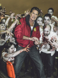 David Hasselhoff launches his app Hoff Zombie Beach, London, Britain - 23 Oct 2014