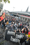 Hooligandemo eskaliert in Köln 
