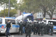 Hooligandemo eskaliert in Köln 