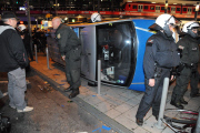 Hooligandemo eskaliert in Köln 