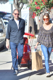 Jon Cryer enjoys a family day at the Studio City Farmer's Market