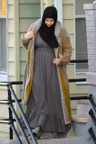Exclusive... Boston Marathon Bombing Suspect's Widow Katherine Russell Steps Out With Her Daughter 