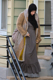 Exclusive... Boston Marathon Bombing Suspect's Widow Katherine Russell Steps Out With Her Daughter 