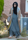 Exclusive... Boston Marathon Bombing Suspect's Widow Katherine Russell Steps Out With Her Daughter 