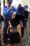 Femen Protest vor der Iranischen Botschaft, Berlin