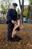 Femen Protest vor der Iranischen Botschaft, Berlin