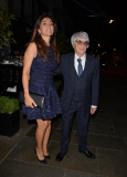 Bernie Ecclestone 84th birthday dinner at Scott's restaurant, London, Britain - 28 Oct 2014